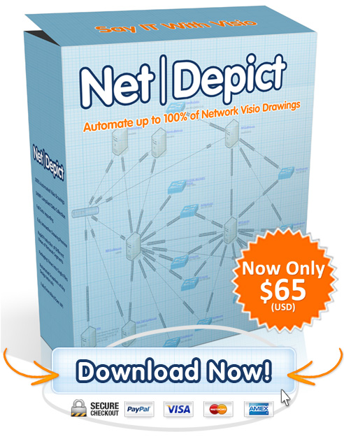 NetDepict - Automate up to 100% of Network Visio Drawings