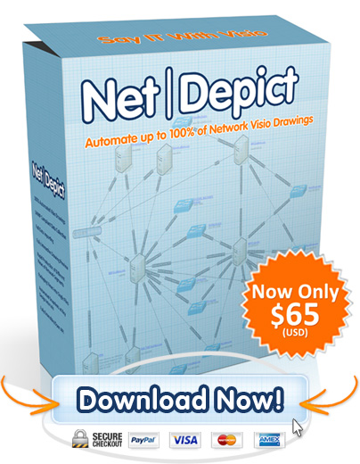 NetDepict - Automate up to 100% of Network Visio Drawings